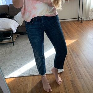 Madewell cropped jeans